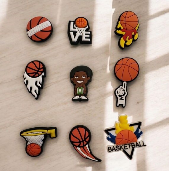 Basketball Shoe Charms - Picture 1 of 1